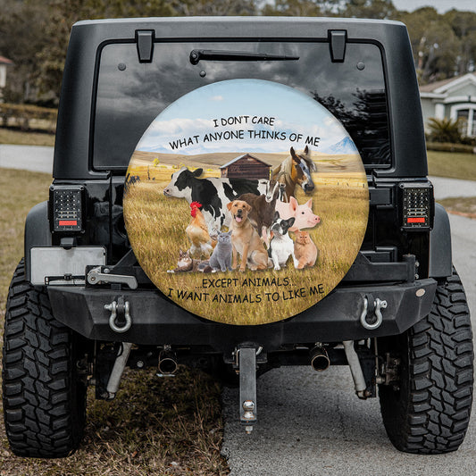 Petthouse | Happy Farm Tire Cover Farm Animals Tire Cover Funny Animals Tire Cover Car Decoration