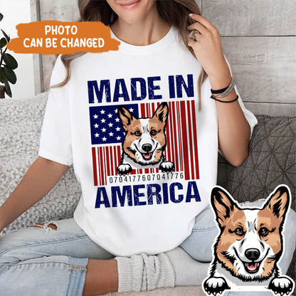 Petthouse | Customized Dog Indenpendence Day Shirt, Happy 4th July Dog Gift For Dog Lovers, Dog Dad