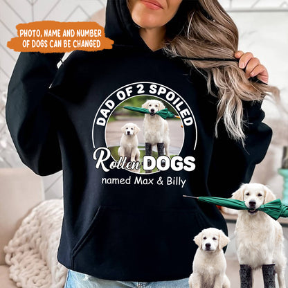 Petthouse | Spoiled Rotten Dog Photo Personalized Custom Unisex Shirt, Dog Lovers