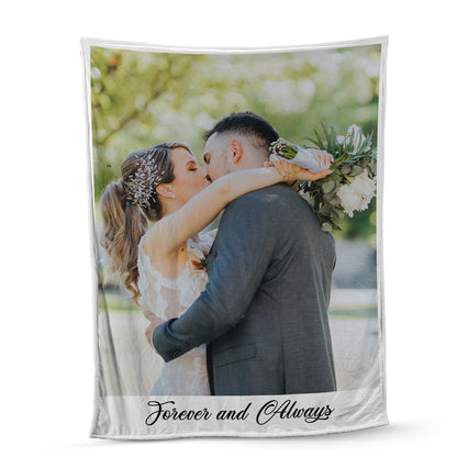 Petthouse | Custom Image Blanket Christmas Fleece Blanket, Quilt Blanket Gift For Family