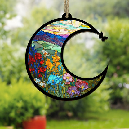 Petthouse | Customized Cat Memorial Suncatcher, Pet Memorial Suncatcher, Cat Memorial Windows Hanging