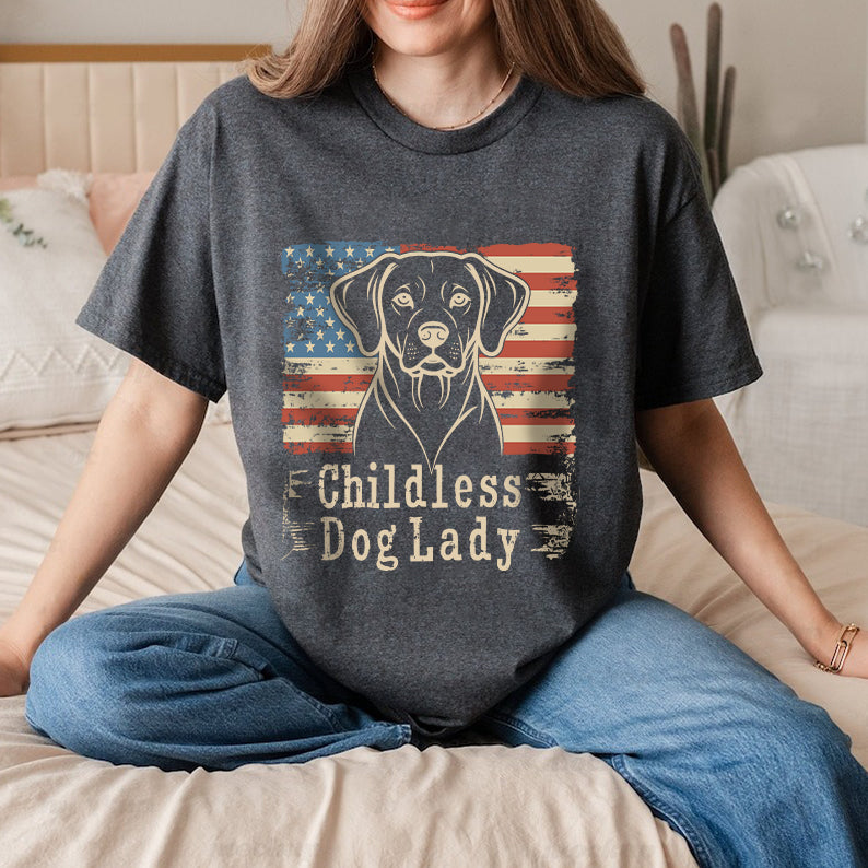 Petthouse | Childless Dog Lady Shirt, 2024 Dog Lady Shirt, Dog Lady Shirt, Childless Cat Lady