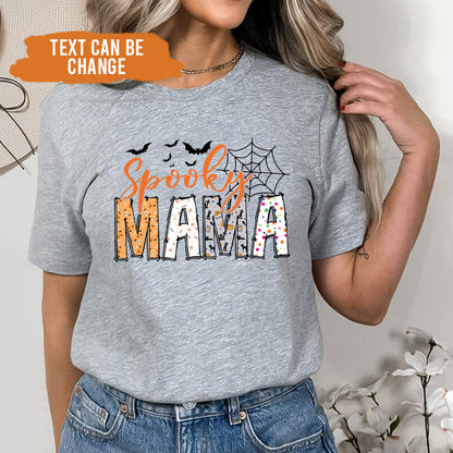 Petthouse | Spooky Mama Shirt, Mom Halloween Vibes, Halloween Mom/mama/mimi Shirt, Spooky Season