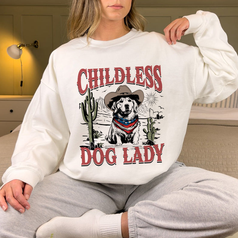 Petthouse | Childless Dog Lady Shirt, 2024 Childless Dog Women Shirt, Womens Power, Gift For Dog Loves