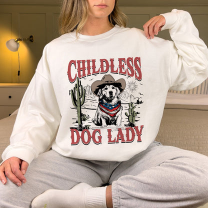 Petthouse | Childless Dog Lady Shirt, 2024 Childless Dog Women Shirt, Womens Power, Gift For Dog Loves