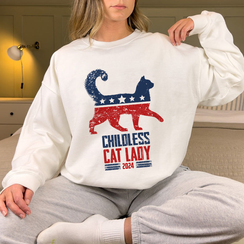 Petthouse | Childless Cat Lady Shirt, 2024 Childless Cat Ladies Tshirt, Cat Mom Shirt, Comma La Cat