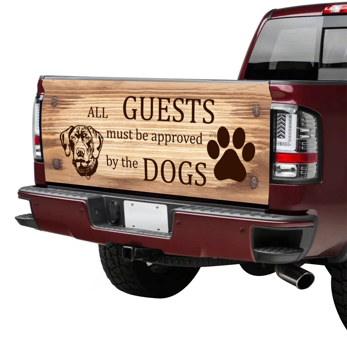 Petthouse | Truck Tailgate Wrap Approved By Dog Tailgate Wrap German Shorthaired Pointer Dog Tailgate Decal