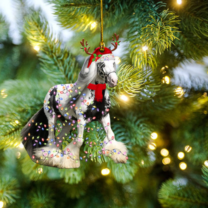 Petthouse | Galineers Cob Christmas Car Hanging Ornament Love Horse Ornament Cowboy Gift Xmas Gift