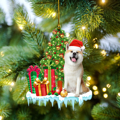 Petthouse | Akita Inu Xmas Ornament, Akita Inu Christmas Tree Ornament, Akita Inu Xmas Gift