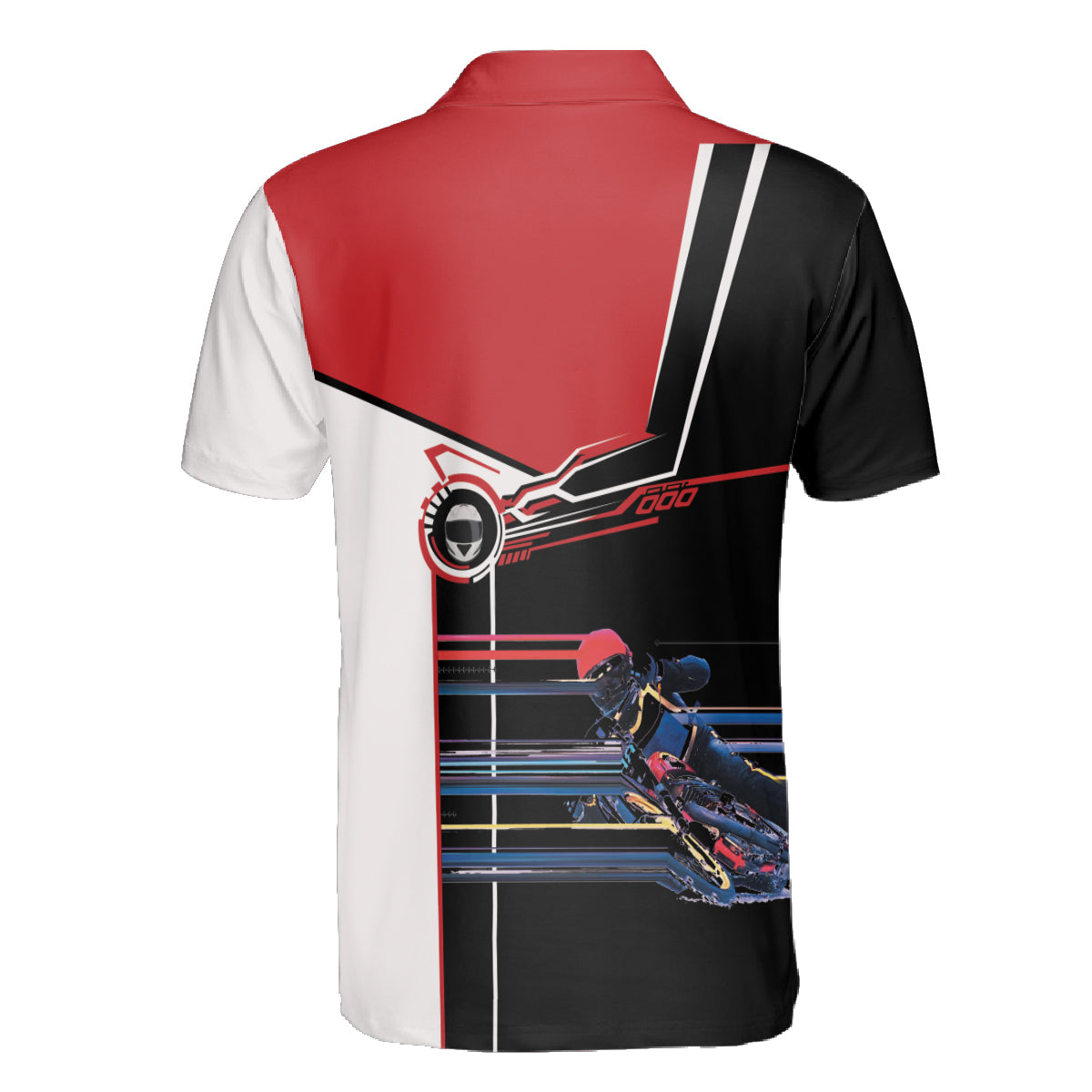 Petthouse | Motorcycle Racing Polo Shirt Colorful Biker Unisex Polo Shirt Racing Lover Gift