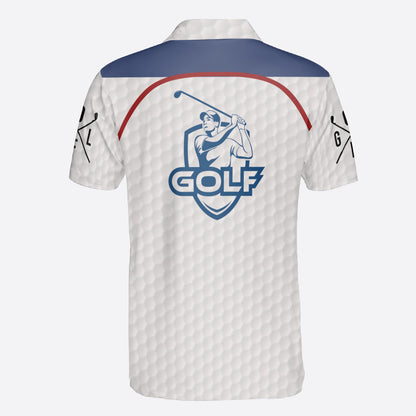 Petthouse | Colorful Golfer Polo Shirt, Golf Usa Flag Polo Shirt, Golf Logo Polo Shirt, Golfer Gift