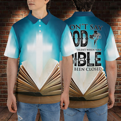 Petthouse | God Bible Christian Cross Polo Jesus God Christ Sport Shirt God Lovers Gift Family Members Gift