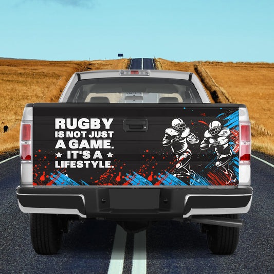 Petthouse | Rugby Tailgate Wrap Decal Rugby Splatter Rugby It's A Lifestyle Rugby Player Rugby Lover