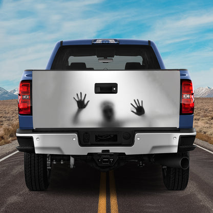 Petthouse | Scary Hand Halloween Tailgate Wrap Vinyl, Horror Murder Truck Vinyl Wrap, Scary  Sticker