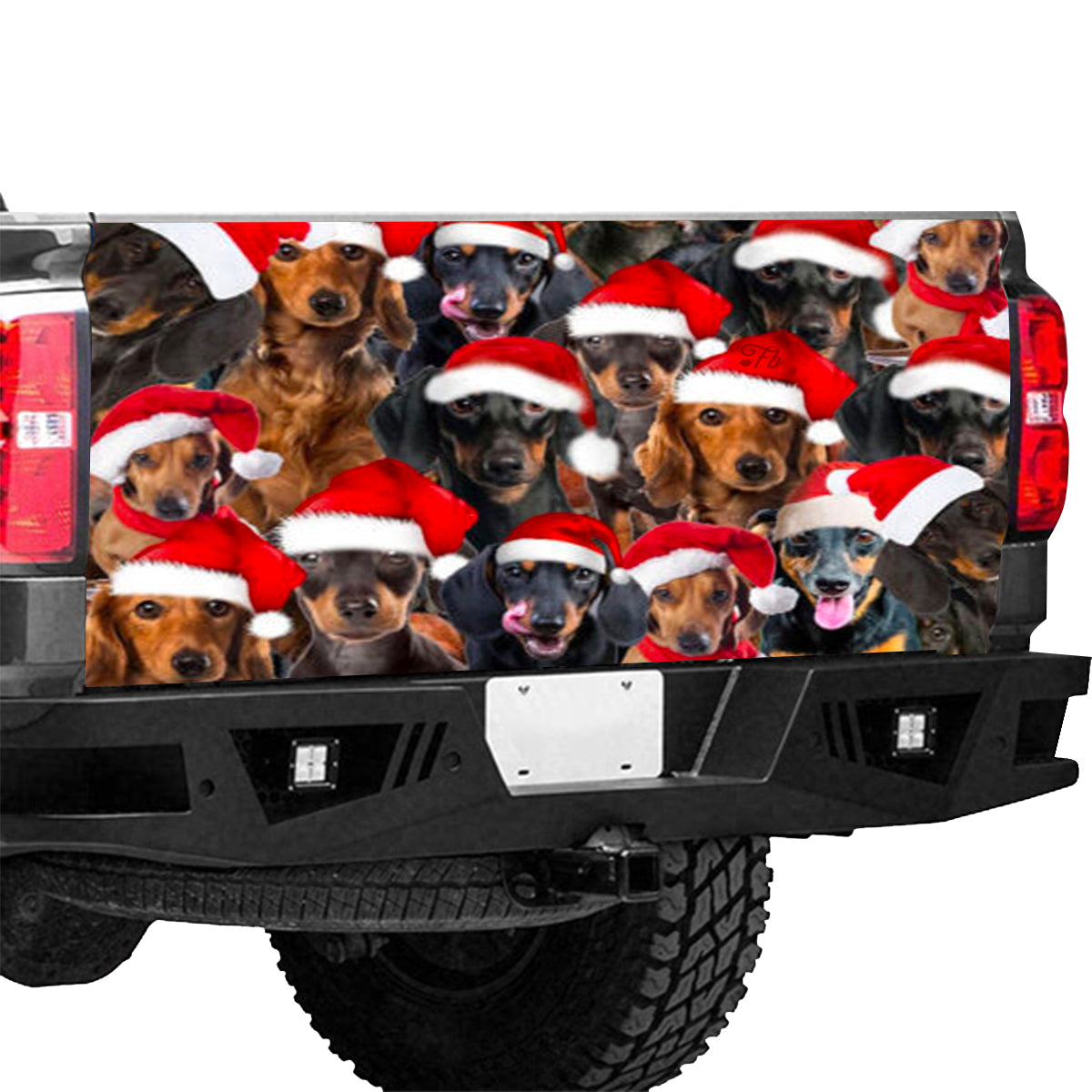 Petthouse | Dachshund Dogs Wrap Santa Claus Hat Wrap Dog Lover Cover Dog Lover Gift Christmas Gift