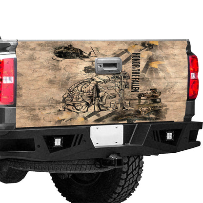 Petthouse | Truck Tailgate Wrap American Honor The Fallen Truck Decal Graphics Veteran Tailgate Decals