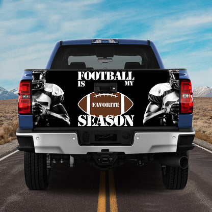 Petthouse | Football Is My Favorite Season Truck Tailgate Wrap American Football Player Sport Lover