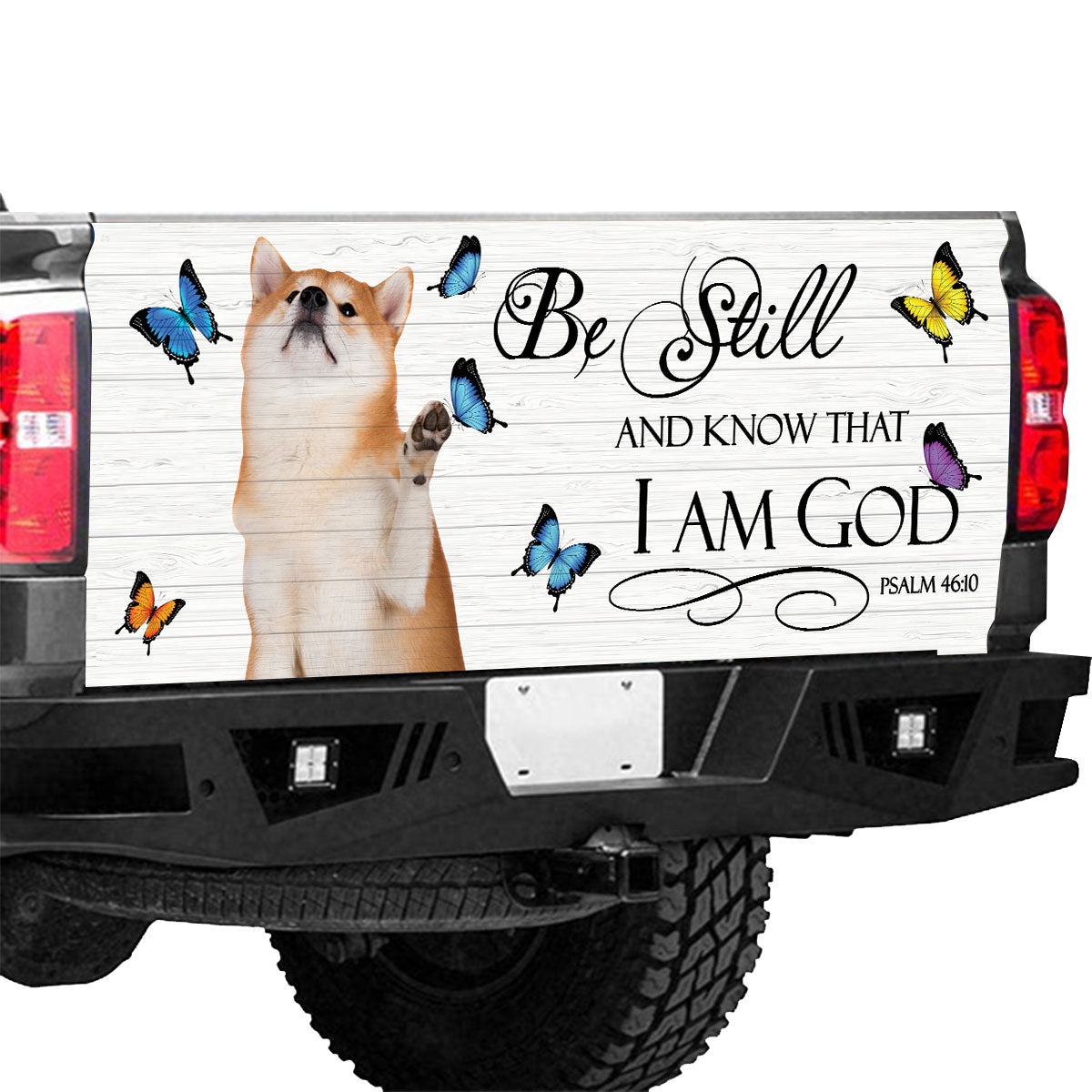 Petthouse | Shiba Inu Puppies Dog Decal Be Still And Know That I Am God Quote Puppies Shiba Fans