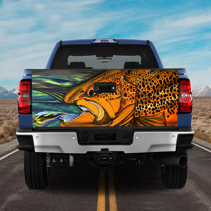 Petthouse | Bass Fishing Tailgate Wrap Bass Fishing Painting Fishing Lover Fishing Is My Therapy