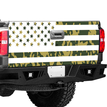 Petthouse | America Flag Tailgate Wrap Camo Pattern Wrap Patriots Wrap Patriots Best Gift Car Decor