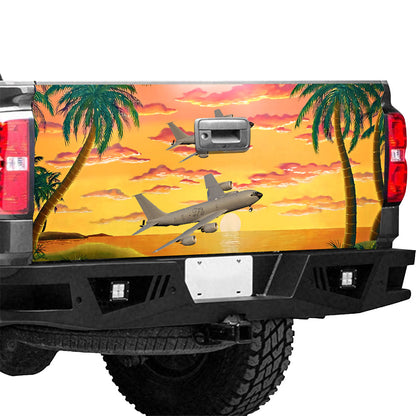 Petthouse | Plane Traveling Wrap Hawaii Travel Wrap Summer Vacation Cover Sunset Ocean Cover Car Decoration