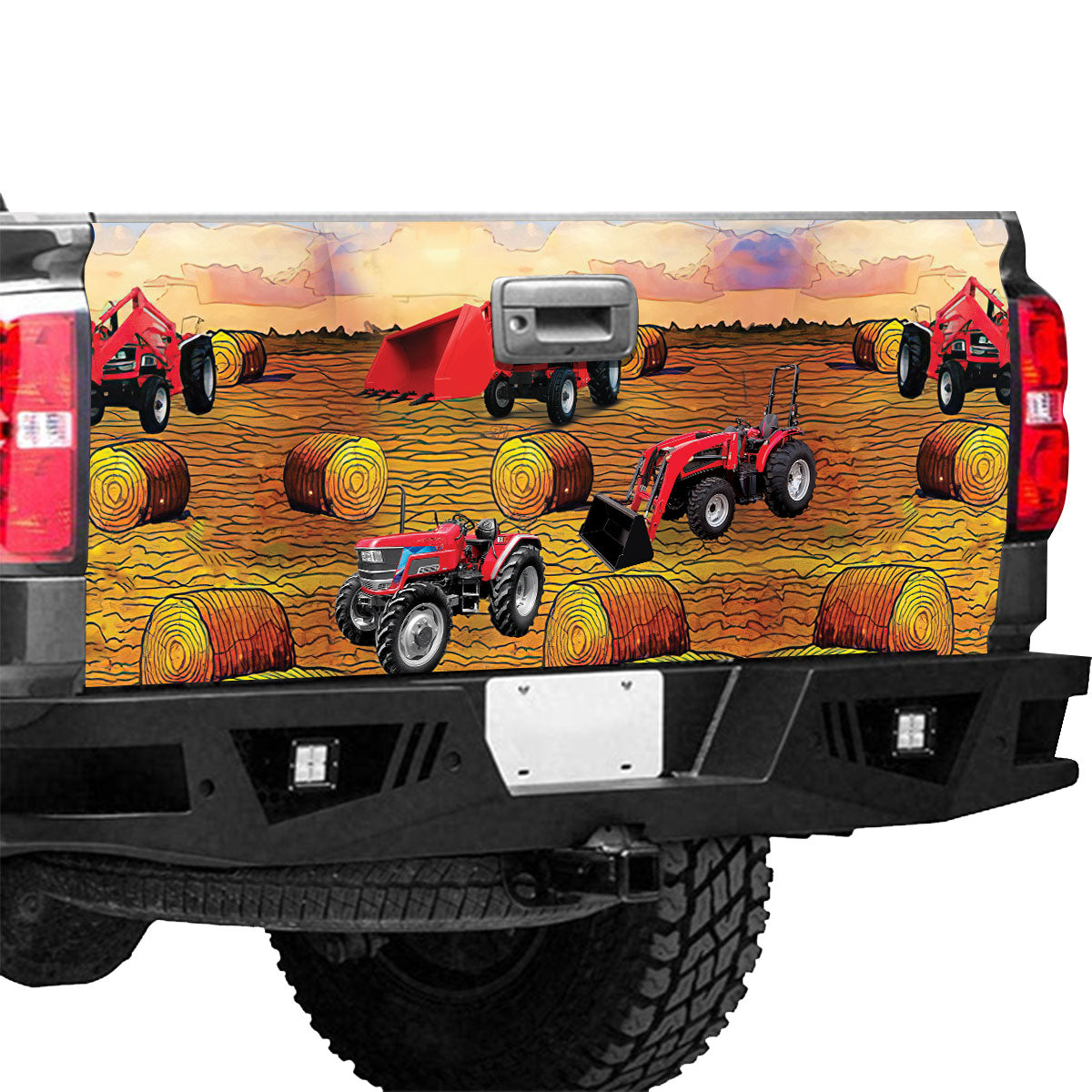 Petthouse | Tractor Farming Tailgate Wrap Decal Sticker Truck Decoration Gift For Farmers