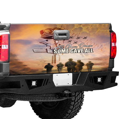 Petthouse | All Gave Some Veteran Army Soldier Tailgate Wrap Decal Memorial Day Gift Freedom Day Gift