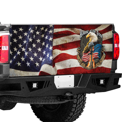 Petthouse | Home Of The Free Tailgate Wrap American Eagle Tailgate Wrap American Flag Tre Cover Car Decoration