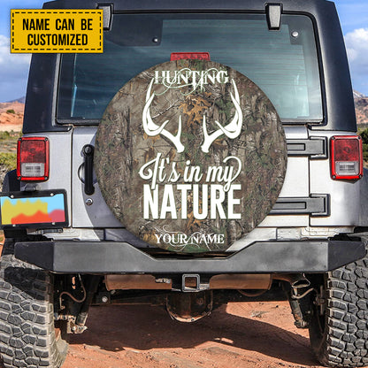 Petthouse | Hunting Camo Deer Skull Spare Tire Cover Hunting Is My Nature Tire Cover Hunter Gift Deer Hunting