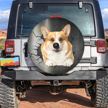 Petthouse | Spare Tire Cover Pembroke Welsh Corgi Universal Fit Washable Cover For Trucks Dog Lover Gifts