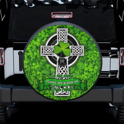 Petthouse | Irish St Patrick Day Spare Wheel Cover Blood Of Irish Rebels Protective Wheel Covers Dustproof