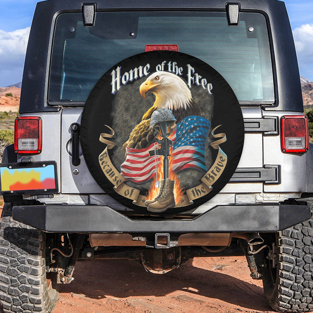 Petthouse | Home Of The Free Tire Cover American Veteran Tire Cover Usa Eagle Tire Cover Patriot Decoration