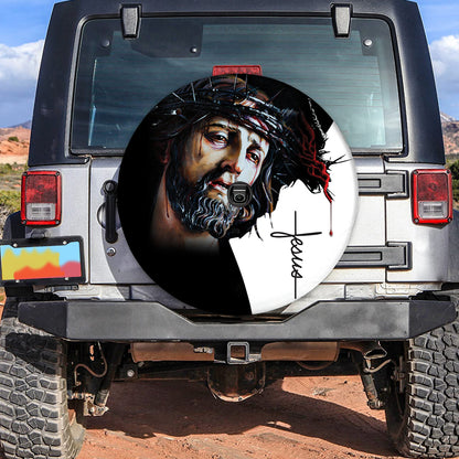 Petthouse | Jesus Christ Spare Tire Cover Car Accessories Jesus My God Christian Gift