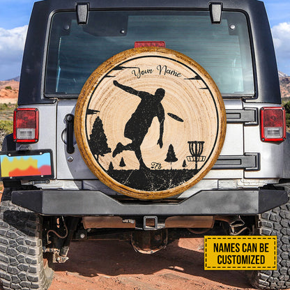 Petthouse | Customized Tire Cover Frisbee Throwing Cover Player Vector Wrap Sport Lover Gift