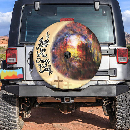 Petthouse | Jesus Christ Face Spare Tire Cover Religious Wheel Covers Christian Car Accessories