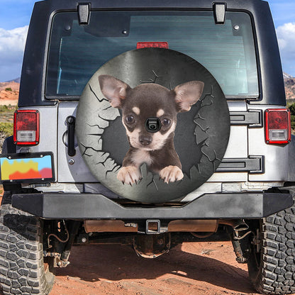 Petthouse | Chihuahua Puppy Dog Spare Tire Cover Dog Mom Dad Fun Car Decor Dog Lover Gift Vehical