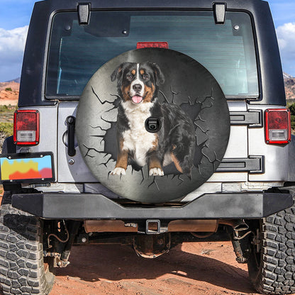 Petthouse | Bernese Mountain Spare Tire Cover Dog Cracked Waterproof Wheel Cover Dog Lover Car Decoration