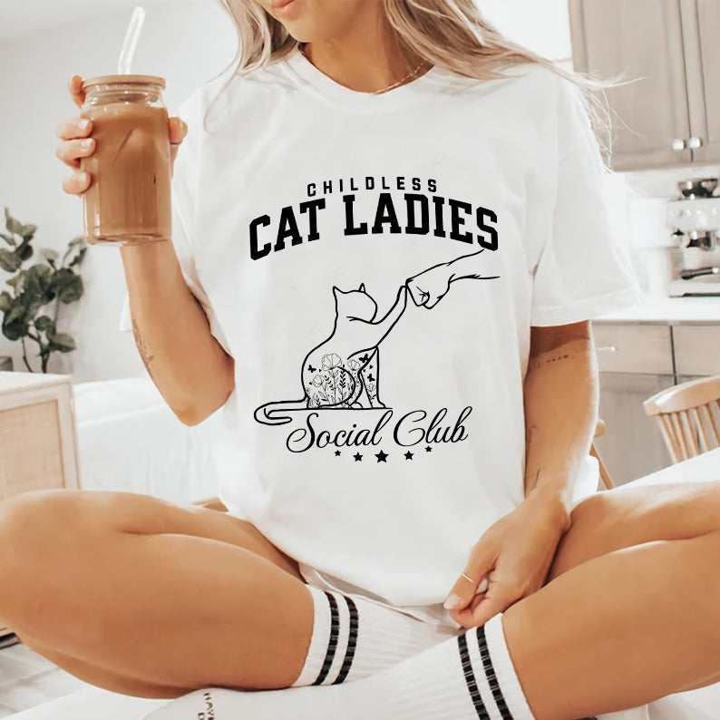 Petthouse | Childless Cat Lady Shirt, Childless Cat Ladies, Cat Mom Shirt, Cat Lady, Power Girl 2024