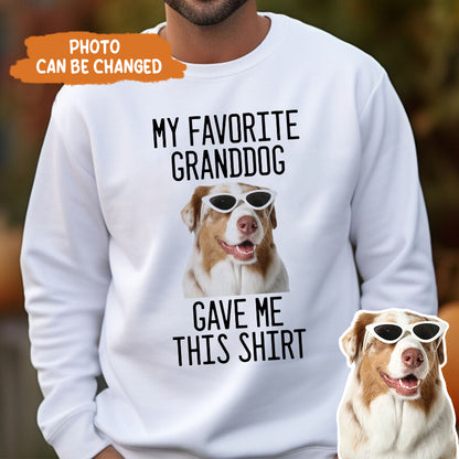 Petthouse | Custom My Favorite Granddog Dog Dad Shirt, Father's Day Gift, Best Dog Grandma Tee