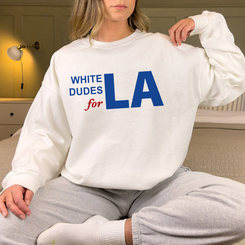 Petthouse | White Dudes For La Shirt, White Dudes For Comma La Tshirt, Girl Power Madame Shirt