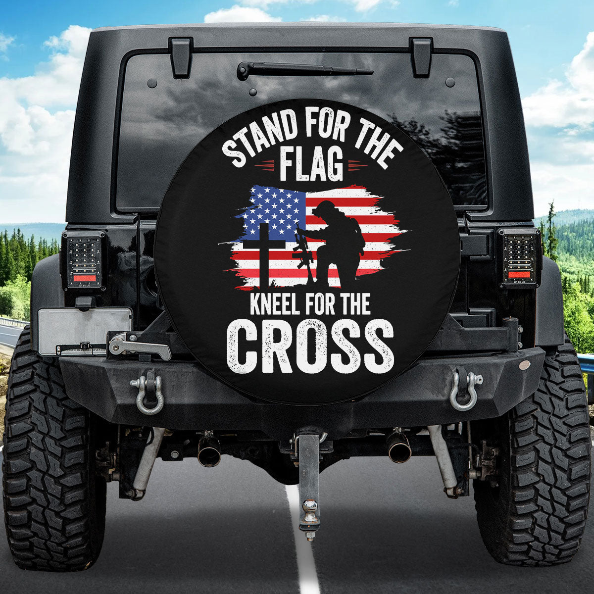 Petthouse | American Veteran Tire Protector Us Independence Day Camper Spare Tire Cover Gifts For Usa