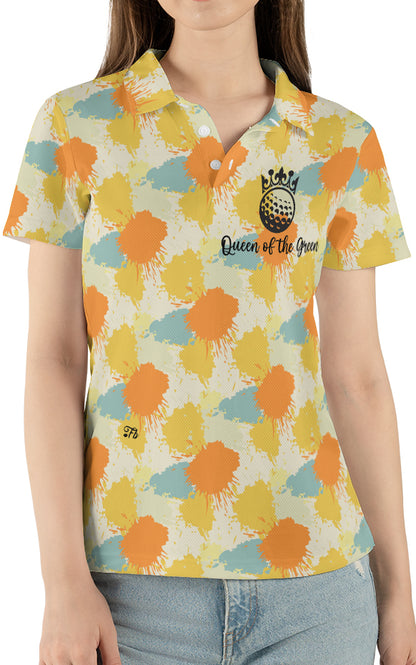 Petthouse | Queen Of The Queen Polo Shirt Golf Queen Polo Shirt This Girl's Got Drive Polo Shirt Golf Girl Gift