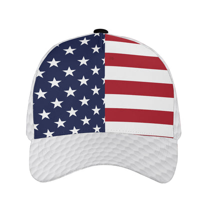 Petthouse | Golf American Flag Cap Patriotic Golf Sport Hat Golfer Classic Cap Golf Lovers Hat Wear Gift Golf Players