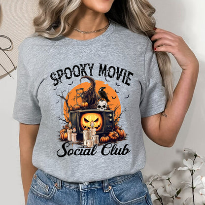 Petthouse | Spooky Movie Social Club Shirt, Funny Halloween Social Club, Spooky Season Horror Movie