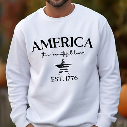 Petthouse | Independence Day Shirt, America The Beautiful Shirt, American 1776 Shirt, 4th Of July Shirt