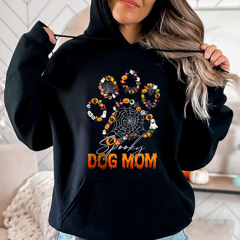 Petthouse | Dog Mom Halloween Shirt, Spooky Dog Mom Halloween, Mom Ghost Halloween, Gift Halloween