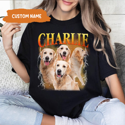 Petthouse | Custom Pet Photo Shirt, Vintage Pet Tshirt Pet, T Shirts For Pet Lovers, Vintage 90's Tee