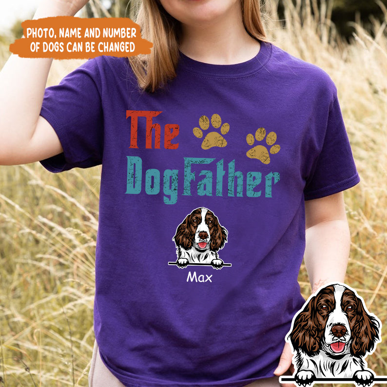 Petthouse | Custom Dog The Dog Father Shirt, Dog Dad Lovers Gift, Father's Day