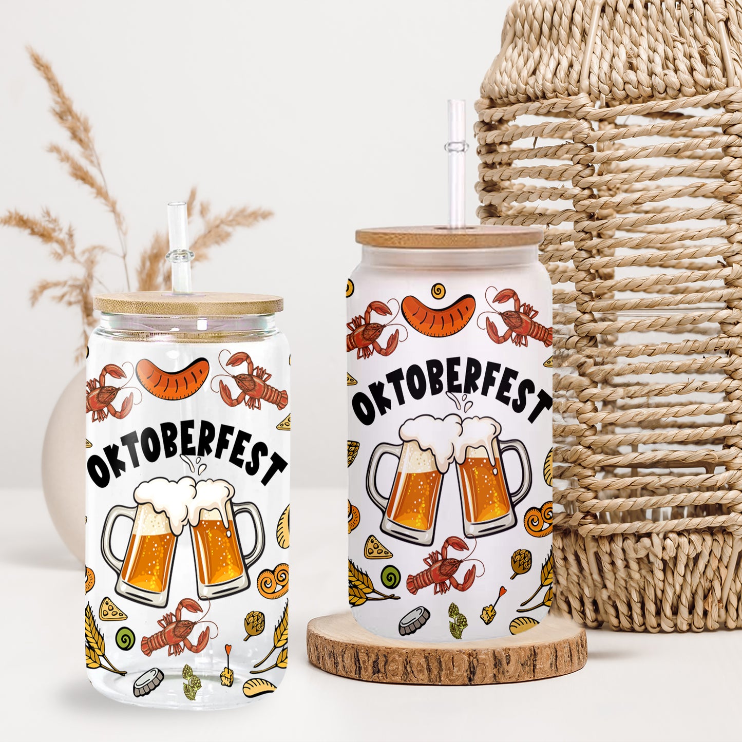 Petthouse | Oktoberfest Beer Festival Glass Can, Man Oktoberfest Beer Cup, Funny Oktoberfest Gift