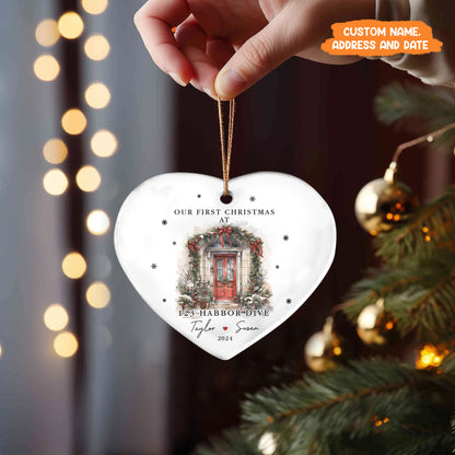 Petthouse | Personalized New Home Ornament, Christmas Ornament 2025, Our First Christmas In New Home